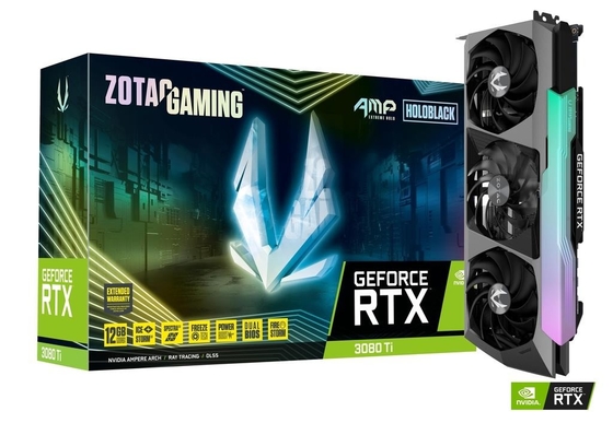 Karta graficzna Geforce 12 GB 19 Gb/s ZOTAC GAMING GeForce RTX 3080 Ti AMP Holo