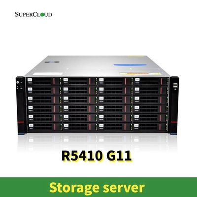 Supercloud R5410 G11 36X3.5 2X2.5 2XNVME M.2 Stosowany 36X16T HDD 1X1T SSD Przechowywanie 12 X 2,5 cali SATA/SAS SSD Hot-plug Hot-swappable Fans