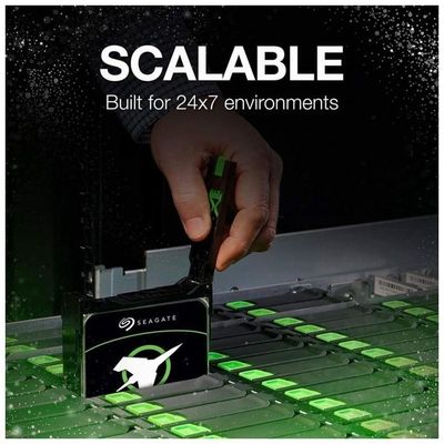 Serwer pamięci masowej w obudowie rack dla systemów Windows/Linux, wyposażony w procesor Intel Xeon i dwa porty Ethernet RJ-45 10/100/1000 Mb do przechowywania danych