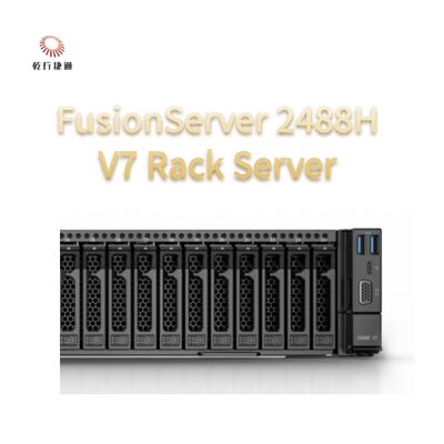 FusionServer 2488H V7 Rack Server 8 rdzeniowy procesor Intel, serwer przechowywania danych