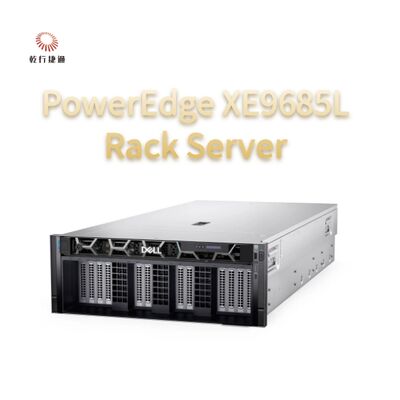 PowerEdge XE9685L Rack Server Wysokiej wydajności AI inferencji i modelowej precyzyjnej regulacji, system pamięci flash, serwer xon CPU