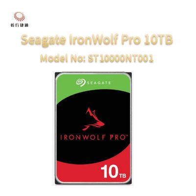 Seagate Ironwolf Pro 10TB Numer modelu: ST10000NT001