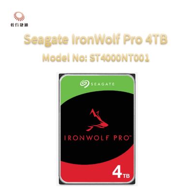 Seagate Ironwolf Pro 4TB Model nr: ST4000NT001
