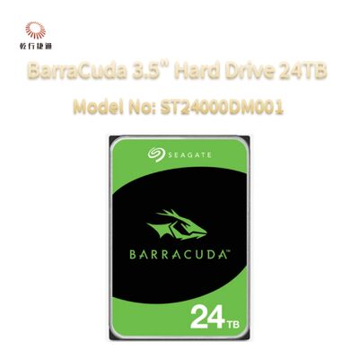Dysk twardy Seagate BarraCuda 3.5" 24TB Model nr: ST24000DM001