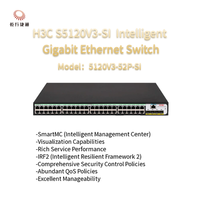 H3C S5120V3-SI S5120V3-52P-SI Zielony inteligentny przełącznik Gigabit Ethernet