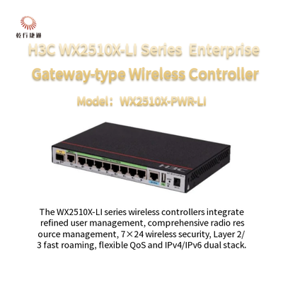 H3C WX2510X-LI Series WX2510X-PWR-LI Bezprzewodowy sterownik typu Enterprise Gateway nowej generacji
