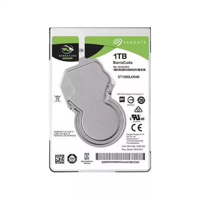 Seagate BarraCuda ST1000LM048 1TB 2.5" SATA 6Gb/s 5400RPM 128MB Wewnętrzny dysk twardy do laptopa HDD 7mm