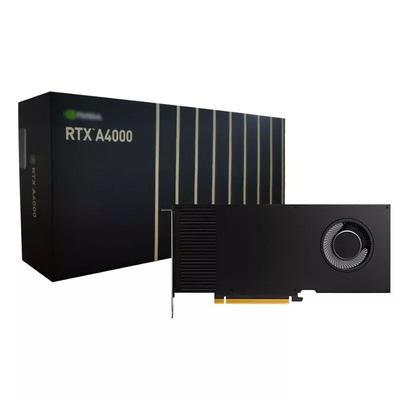 Karta graficzna NVIDIA RTX A4000 Ray Tracing 16 GB GDDR6 256 bitów 448 GB/S Jedno gniazdo GPU