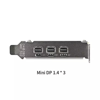 Karta graficzna NVIDIA T400 4 GB 2 GB GDDR6 Geforce Trzy mini port wyświetlacza