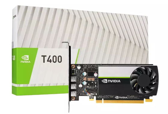 Karta graficzna NVIDIA T400 4 GB 2 GB GDDR6 Geforce Trzy mini port wyświetlacza