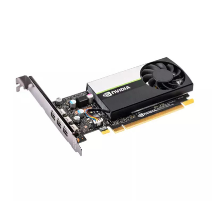 Karta graficzna NVIDIA T400 4 GB 2 GB GDDR6 Geforce Trzy mini port wyświetlacza