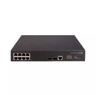 W pełni gigabitowy dwuwarstwowy 8-portowy zarządzalny przełącznik Poe S5120V2-10P-PWR-LI H3C