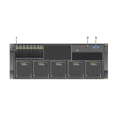 44 3,5-calowe dyski twarde Huawei Fusion Server 32 moduły DIMM DDR4 5288 V6 4U serwer stelażowy