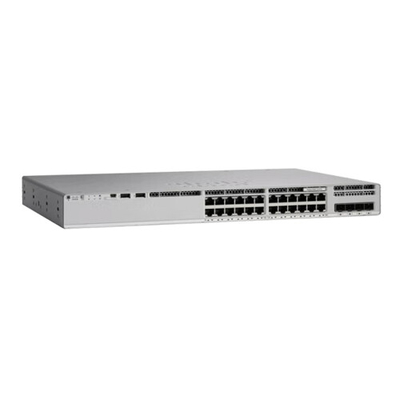 C9200L Series Cisco Network Switch Layer 2 Access Enterprise Gigabit 24 Port 4x 1/10G Stałe łącza górne C9200L-24T-4X-E