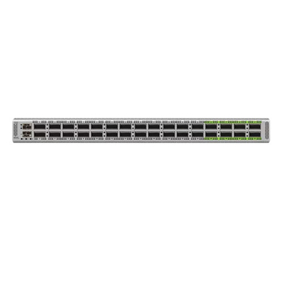 N9K-C9332D-GX2B cisco 10 gigabitowy przełącznik ethernet z 32p 400/100-Gbps portami QSFP-DD i 2p 1/10 portami SFP+