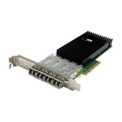 SILICOM PE310G4I71LB-XR Quad Port Fiber SFP+ 10 Gigabit Ethernet PCI Express Server Adapter Intel® FTXL710BM1