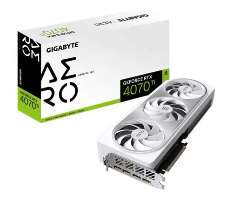 rand Nowy NVIDIA GeForce RTX 4070 TIAERO OC 12G GPU Desktop PCI Express Interface HD DP DisplayPort Wyjście 8GB Video Memo