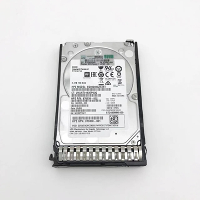 Oryginalny 881457-B21 HPE 2.4TB SAS 12G Enterprise 10K SFF SC 512e DS HDD 881507-001 dla serwera HPE G8/G9/G10