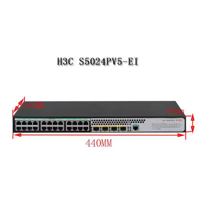 LS-5024PV5-EI-PWR Biznesowa klasa przełącznika sieciowego, urządzenie WLAN, przełącznik dostępowy warstwy 2