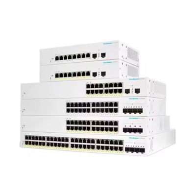 Business 350 Series Managed Switch CBS350-8FP-E-2G-CN 10/100/1000 PoE+ Porty 60W Budżet mocy 8 Gigabit Ethernet 2 SFP P