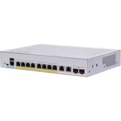 Business 350 Series Managed Switch CBS350-8FP-E-2G-CN 10/100/1000 PoE+ Porty 60W Budżet mocy 8 Gigabit Ethernet 2 SFP P