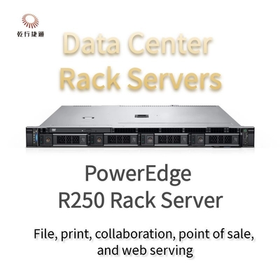 1U PowerEdge R250 Rack Server Premium personalizacja