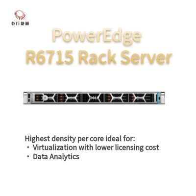 PowerEdge R6715 Rack Server Right-size memory and storage density