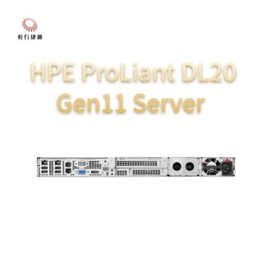 HPE ProLiant DL20 Gen11 Serwer rackowy, system pamięci masowej, 1U Sprzedaż serwerów rackowych