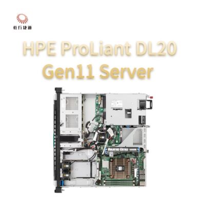 HPE ProLiant DL20 Gen11 Serwer rackowy, system pamięci masowej, 1U Sprzedaż serwerów rackowych