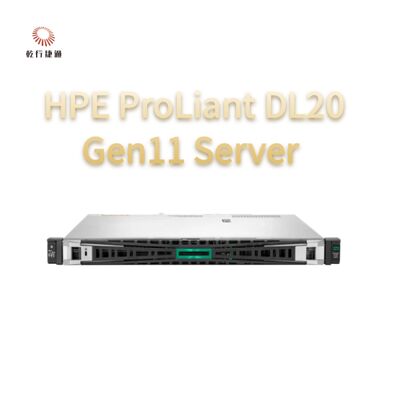 HPE ProLiant DL20 Gen11 Serwer rackowy, system pamięci masowej, 1U Sprzedaż serwerów rackowych