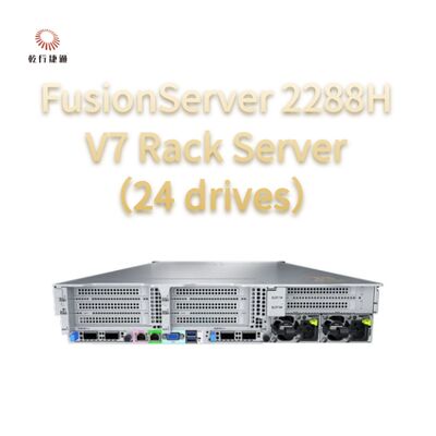 Serwer stelażowy FusionServer 2288H V7 (24 dyski) Solidna wydajność, procesor Intel 8-rdzeniowy, serwer pamięci masowej danych