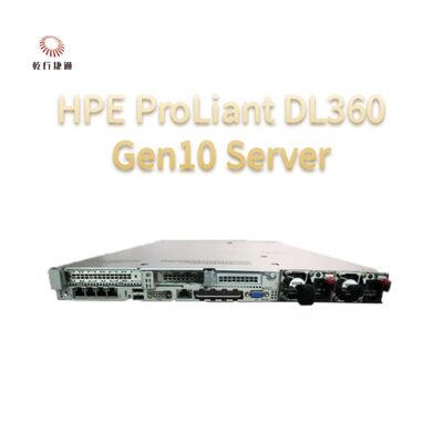 4 do 128 procesorów rdzeniowych HPE ProLiant DL360 Gen10 Serwer rack do wirtualizacji i baz danych