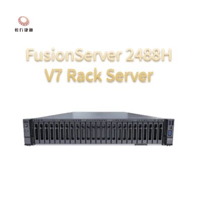 FusionServer 2488H V7 Rack Server zapewniający doskonałą wydajność i skalowalność w celu umożliwienia szybkiego, stabilnego i krytycznego działania