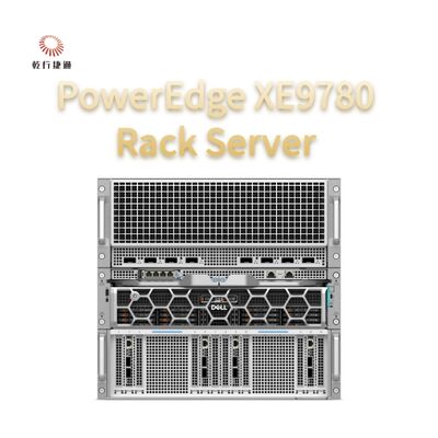 PowerEdge XE9780 Rack Server Zbudowany do szkolenia modeli sztucznej inteligencji i wnioskowania Serwery sztucznej inteligencji chłodzone powietrzem, serwer pamięci masowej, serwer dwukierunkowy