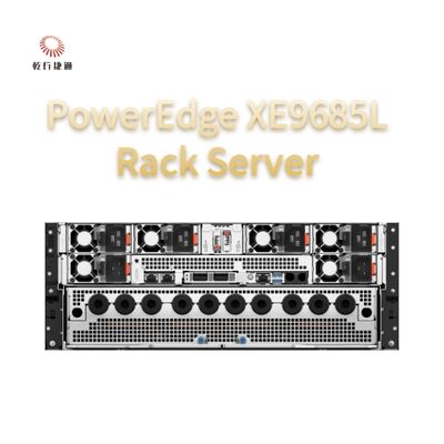 PowerEdge XE9685L Rack Server Wysokiej wydajności AI inferencji i modelowej precyzyjnej regulacji, system pamięci flash, serwer xon CPU
