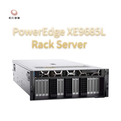 PowerEdge XE9685L Rack Server Wysokiej wydajności AI inferencji i modelowej precyzyjnej regulacji, system pamięci flash, serwer xon CPU