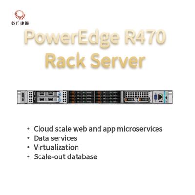 Dell PowerEdge R470 Serwer z 144 rdzeniami 4TB pamięci DDR5 w 1U Rack Form Factor