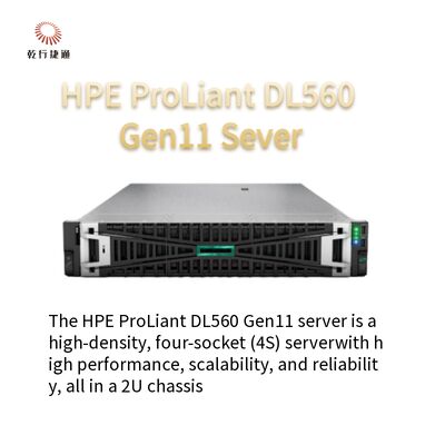 Rewolucjonizuj centrum danych HPE ProLiant DL560 Gen11 Animacja Video Ultimate Speed And Scalable Server