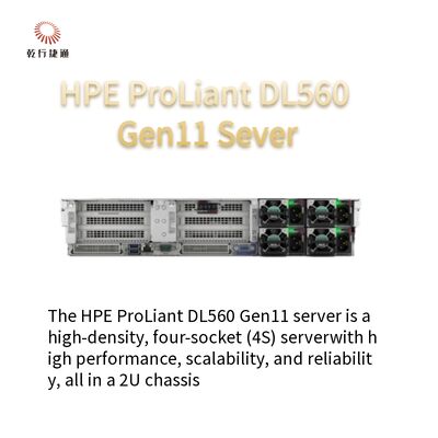 Rewolucjonizuj centrum danych HPE ProLiant DL560 Gen11 Animacja Video Ultimate Speed And Scalable Server