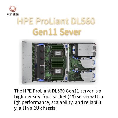 Rewolucjonizuj centrum danych HPE ProLiant DL560 Gen11 Animacja Video Ultimate Speed And Scalable Server