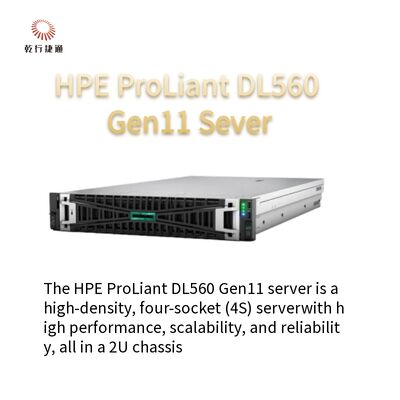 Rewolucjonizuj centrum danych HPE ProLiant DL560 Gen11 Animacja Video Ultimate Speed And Scalable Server