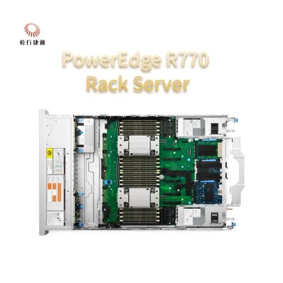PowerEdge R770 2U serwer rackowy z dwoma gniazdami Intel Xeon 6 procesory