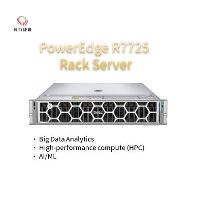 Przystępny serwer biznesowy na sprzedaż PowerEdge R7725 Rack Server