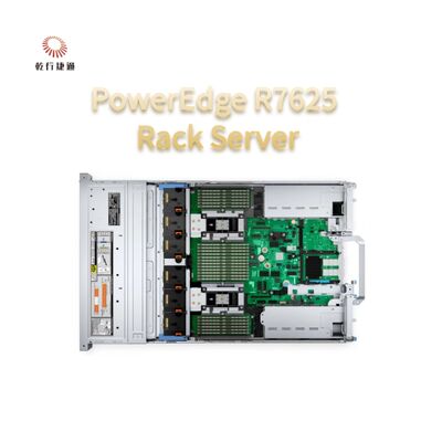 2U Two Socket PowerEdge R7625 Rack Server 4th Gen AMD EPYCTM Procesory do 8x PCIe Gen5 Slots 12 X 2.5" SATA/SAS SSD