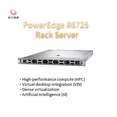 Serwer R6725 1U w obudowie typu rack High-Tech z procesorem AMD EPYC serii 9005