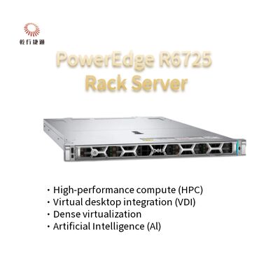 Serwer R6725 1U w obudowie typu rack High-Tech z procesorem AMD EPYC serii 9005