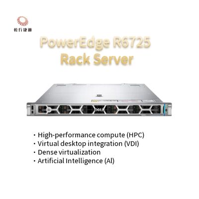 Serwer R6725 1U w obudowie typu rack High-Tech z procesorem AMD EPYC serii 9005