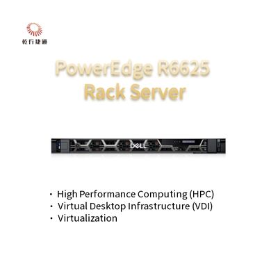 Poweredge  R6625 1u dual-socket rack server two AMD EPYC 4th Generation 9004 Series