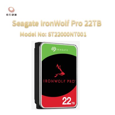 Seagate IronWolf Pro 22TB Model nr: ST22000NT001