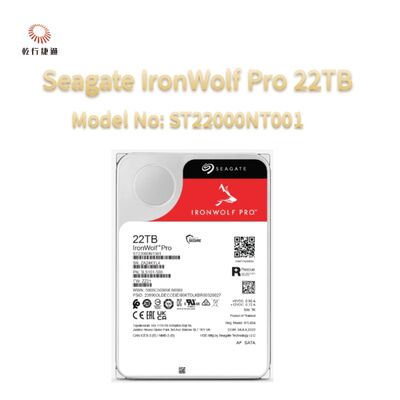Seagate IronWolf Pro 22TB Model nr: ST22000NT001